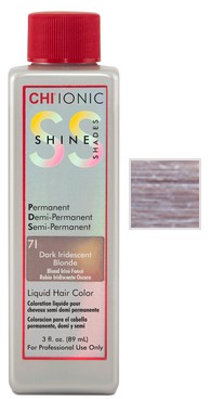 Купити CHI Ionic Shine Shades Liquid Color - Безаміачна фарба 89 мл 7I - Ірисовий темний блонд Артикул: 000006959 Фото повноекранне №1