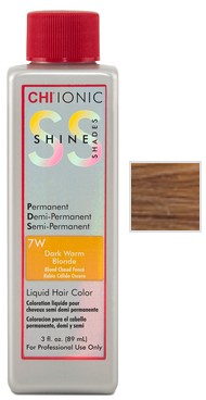 Купити CHI Ionic Shine Shades Liquid Color - Безаміачна фарба 89 мл 7W - Теплий темний блонд Артикул: 000006961 Фото повноекранне №1