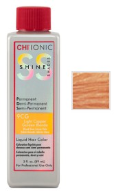 Купити CHI Ionic Shine Shades Liquid Color - Безаміачна фарба 89 мл 9CG - Мідно-золотий світлий блонд Артикул: 000006973 Фото повноекранне №1