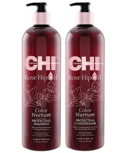 Купить CHI Rose Нип Protecting Kit - Набор для защиты волос с шиповником набор Артикул: 000005724 Фото на весь экран №1