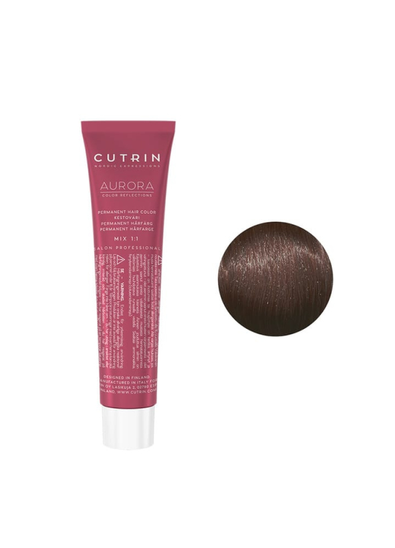 Купити Cutrin Aurora Permanent Hair Color - Фарба для волосся 60 мл 7.16 Морозний Камінь Артикул: 000016566 Фото повноекранне №1