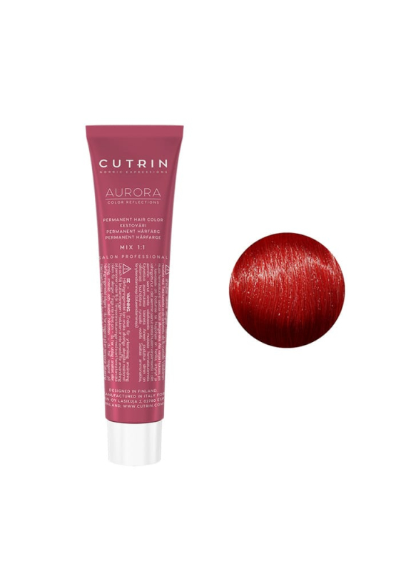 Купить Cutrin Aurora Permanent Hair Color - Краска для волос 60 мл 7.443 Морошка Артикул: 000016594 Фото на весь экран №1