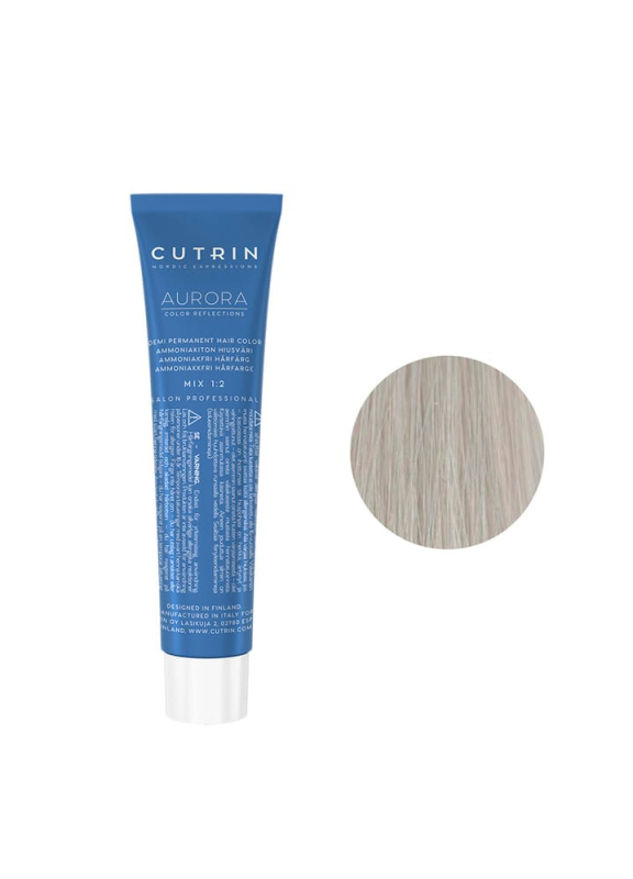 Купить Cutrin Aurora Demi Color - Безаммиачная краска для волос 60 мл 12 Ледяной щербет Артикул: 000016627 Фото на весь экран №1