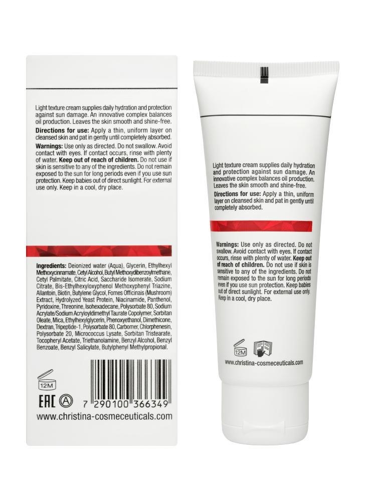 Купити CHRISTINA Comodex Mattify Protect SPF15 - Сонцезахисний крем з матовим ефектом для проблемної шкіри 150 мл Артикул: 000001562 Фото повноекранне №3