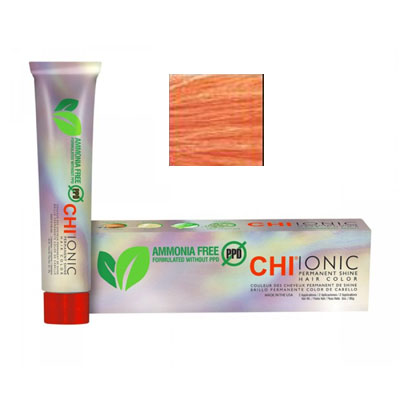 Купить CHI Ionic Permanent Shine Hair Color - Безаммиачная краска 90 мл 8C - Медный блонд Артикул: 000007045 Фото на весь экран №1