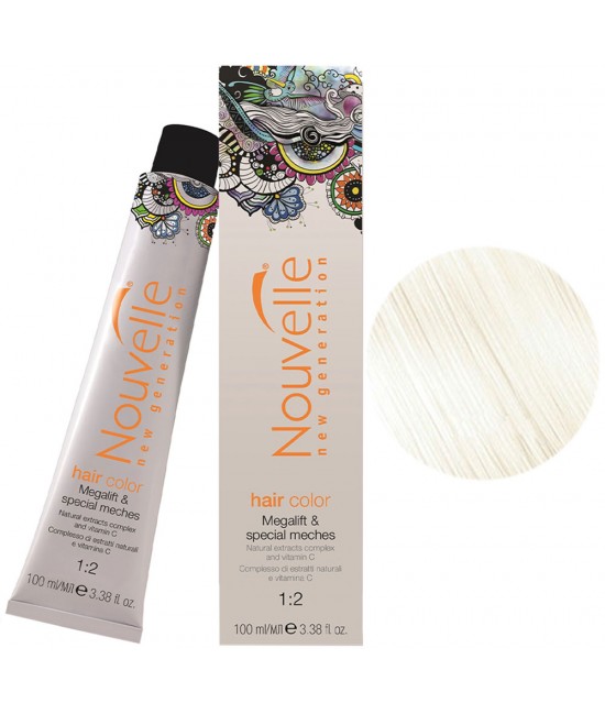Купить Nouvelle Hair Color Крем-краска для волос 100 мл  12.013 Ультра светлый блондин бежевый Артикул: 000014635 Фото на весь экран №1