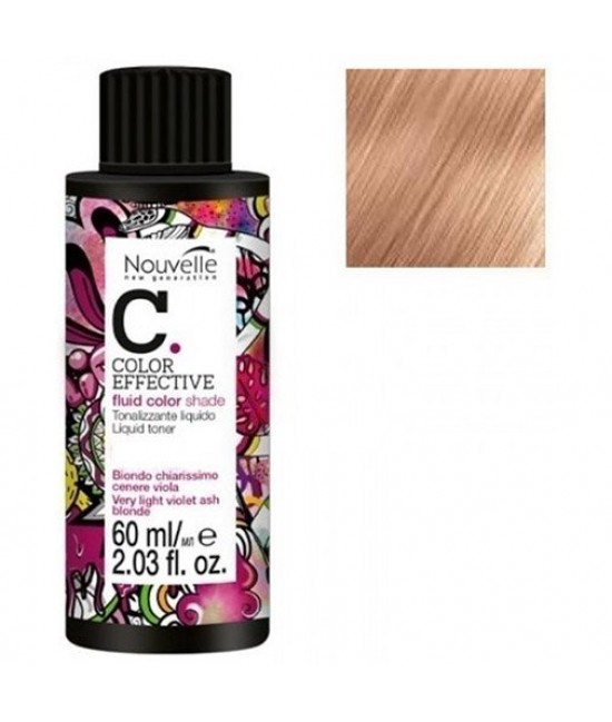 Купити Nouvelle LIQUID TONER Деміперманентний барвник 9-12 Дуже світлий блондин попелясто-фіолетовий Артикул: 000014239 Фото повноекранне №1