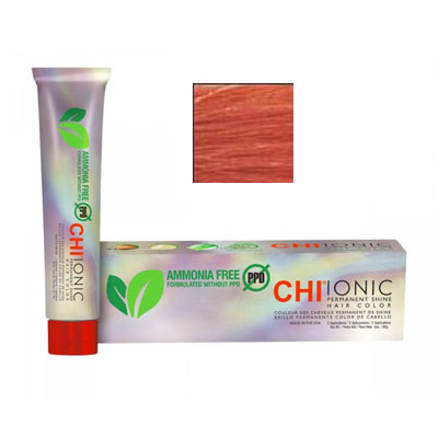 Купити CHI Ionic Permanent Shine Hair Color - Безаміачна фарба 90 мл 6C - Мідний світлий шатен Артикул: 000012925 Фото повноекранне №1