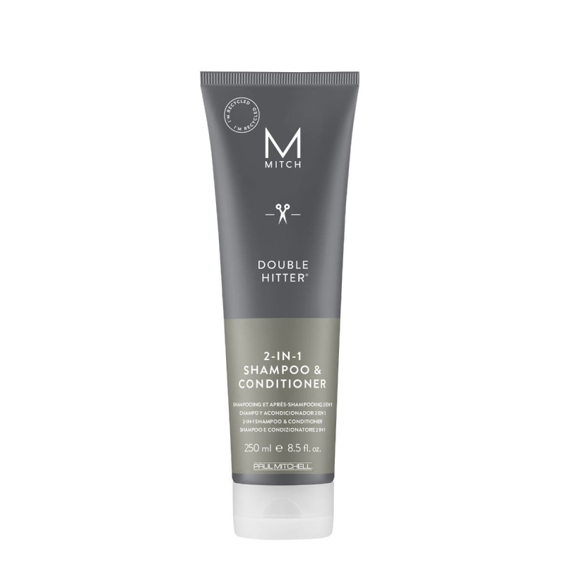 Купити Paul Mitchell Double Hitter - Шампунь без сульфатів з ефектом кондиціонування волосся 250 мл Артикул: 000002416 Фото повноекранне №1