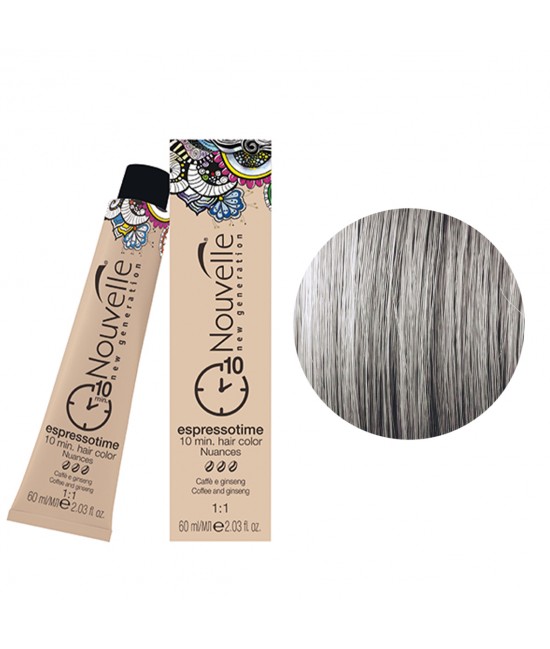 Купити Nouvelle ESPRESSOTIME Фарба для швидкого фарбування 60 мл 9.11 Дуже світлий блондин попелястий інтенсивний Артикул: 000016236 Фото повноекранне №1