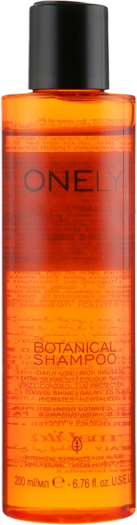 Купить FarmaVita Onely The Botanical Shampoo - Шампунь на основе растительных экстрактов и масел 200 мл Артикул: 000000364 Фото на весь экран №1