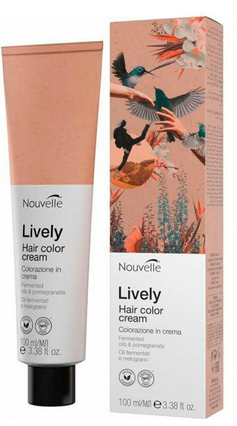 Купити Nouvelle LIVELY Hair Color Крем-фарба для волосся без аміаку 902 перламутровий ультра-світлий блонд Артикул: 000015233 Фото повноекранне №1