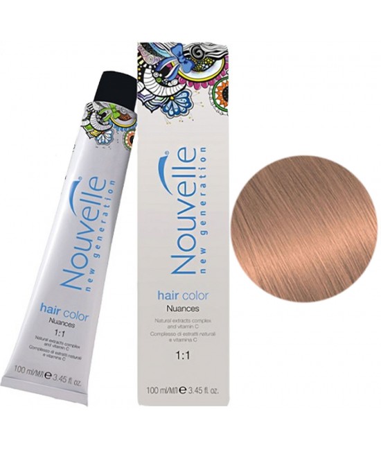 Купити Nouvelle Hair Color Крем-фарба для волосся 100 мл 9.76 Светлый блондин коричнево-красный Артикул: 000014072 Фото повноекранне №1