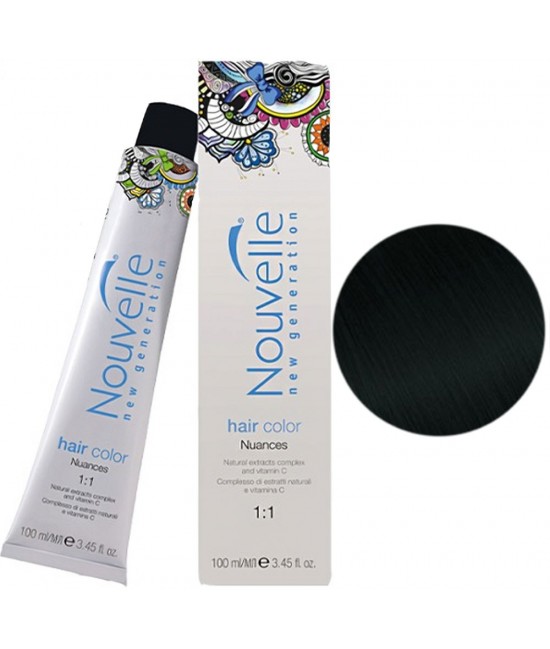 Купити Nouvelle Hair Color Крем-фарба для волосся 100 мл 5.11 Світло-коричневий попелястий інтенсивний Артикул: 000013867 Фото повноекранне №1