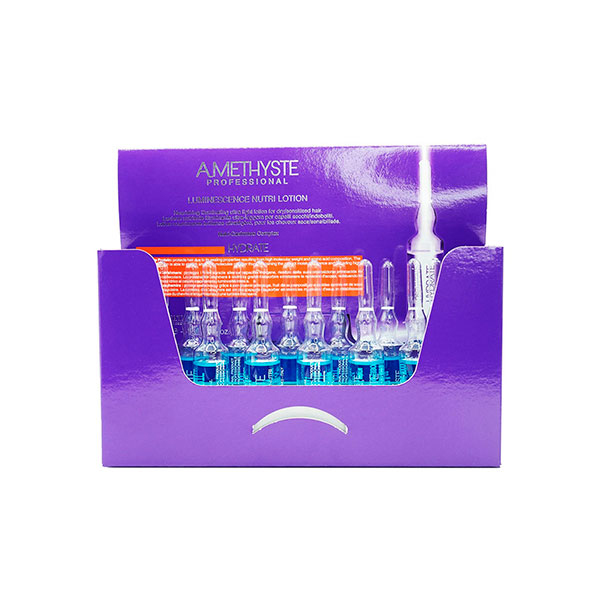 Купить FarmaVita Amethyste Hydrate Luminescence Nutri Lotion - Лосьон для сухих и ослабленных волос 12 x 8 мл Артикул: 000003291 Фото на весь экран №2
