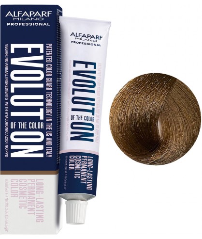Купити Alfaparf Evolution Of The Color - Стійка фарба для волосся 7.1 Середній русявий попелястий Артикул: 000013654 Фото повноекранне №1