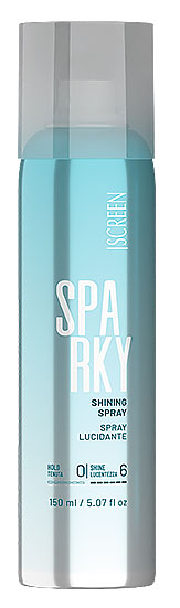Купити Screen Sparky Shining Spray Спрей для блиску та антистатичного ефекту 150 мл Артикул: 000016067 Фото повноекранне №1