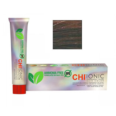 Купити CHI Ionic Permanent Shine Hair Color - Безаміачна фарба 90 мл 50-5R - Шатен Артикул: 000007067 Фото повноекранне №1