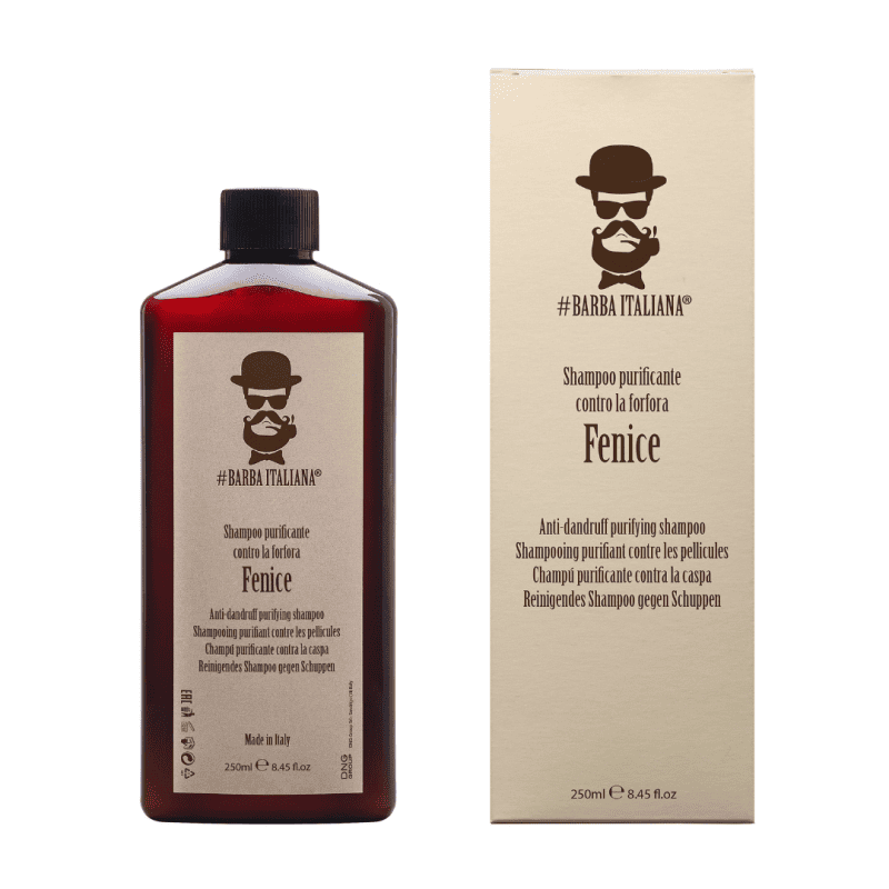 Купить Barba Italiana Fenice Anti-dandruff Purifying Shampoo - Шампунь для очищения от перхоти 250 мл Артикул: 000013543 Фото на весь экран №1