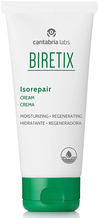 Купити Cantabria Labs Biretix Isorepair Cream - Зволожувальний регенерувальний крем для обличчя 50 мл Артикул: 000013667 Фото повноекранне №1