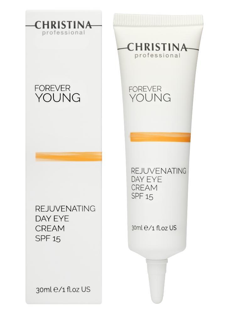 Купити CHRISTINA Forever Young Rejuvenating Day Eye Cream SPF15 - Омолоджуючий денний крем для зони очей 30 мл Артикул: 000001634 Фото повноекранне №4