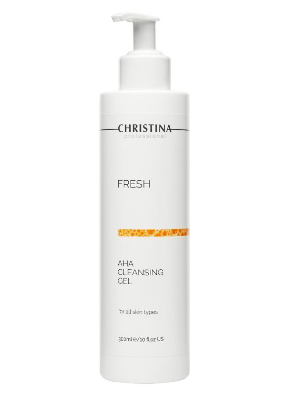 Купити CHRISTINA Fresh AHA Cleansing Gel - Мило з альфагідроксільними кислотами 
 300 мл Артикул: 000001577 Фото повноекранне №1