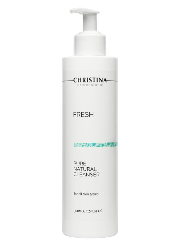 Купити CHRISTINA Fresh Pure & Natural Cleanser - Натуральний очищувач для всіх типів шкіри 300 мл Артикул: 000001579 Фото повноекранне №1