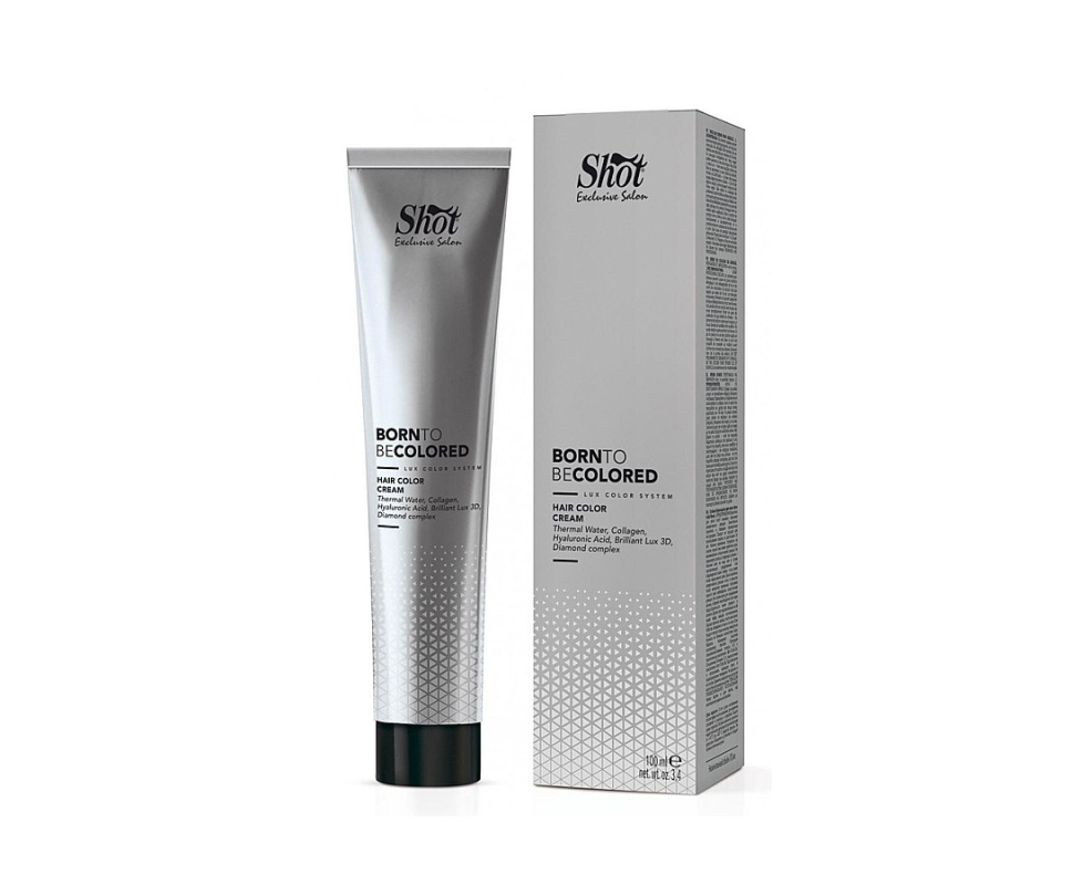 Купити Shot Born To Be Colored Hair Color Cream - Крем-фарба для волосся 100 мл 7.4 Русявий мідний Артикул: 000014795 Фото повноекранне №1