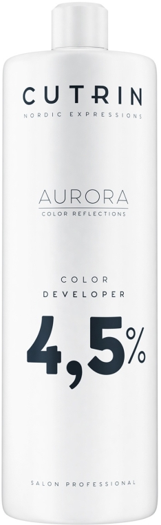 Купити Cutrin Aurora Color Developer - Окислювач 15 vol 4,5% 1000 мл Артикул: 000015376 Фото повноекранне №1