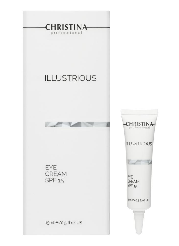 Купити CHRISTINA Illustrious Eye Cream SPF 15 - Крем для шкіри навколо очей SPF 15 15 мл Артикул: 000001708 Фото повноекранне №5