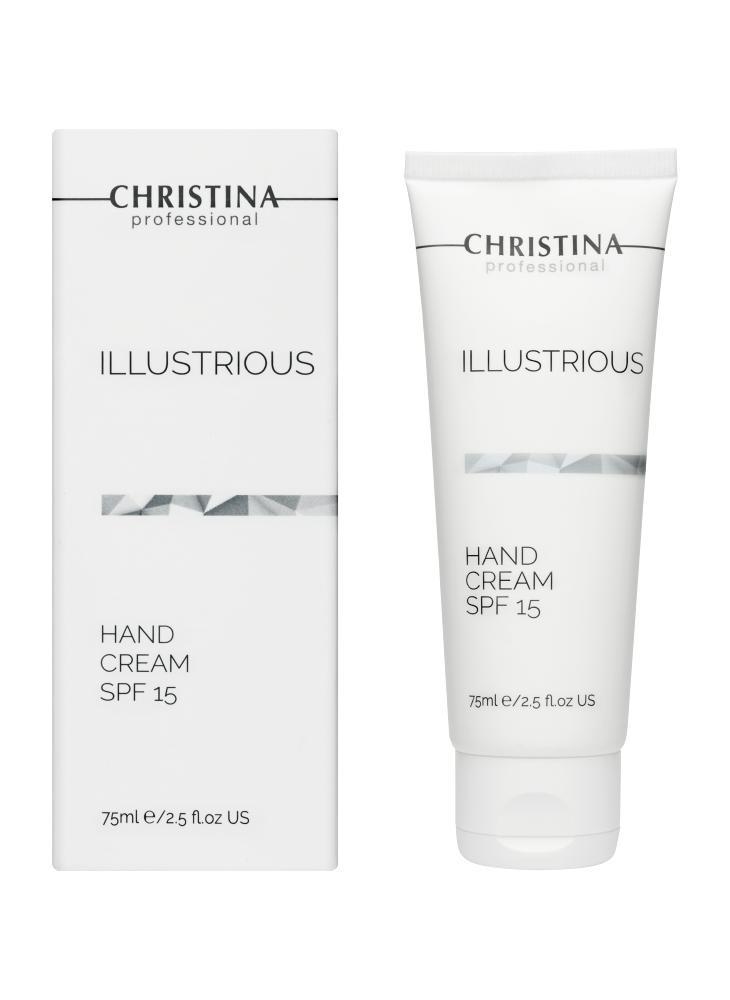 Купити CHRISTINA Illustrious Hand Cream SPF 15 - Захисний крем для рук SPF 15 75 мл Артикул: 000001711 Фото повноекранне №5