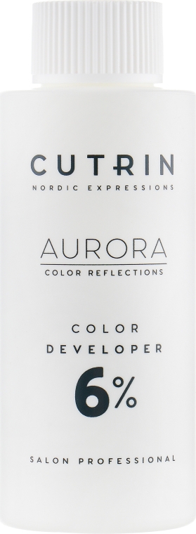 Купить Cutrin Aurora Color Developer - Окислитель 20 vol 6% 60 мл Артикул: 000014908 Фото на весь экран №1