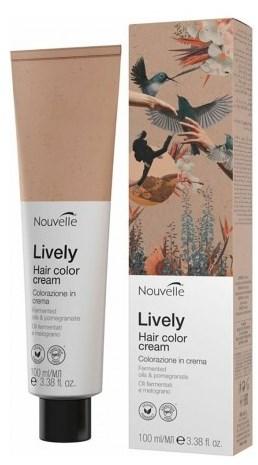 Купить Nouvelle LIVELY Hair Color Крем-краска для волос без аммиака 8.1 светло-пепельный русый Артикул: 000015379 Фото на весь экран №1