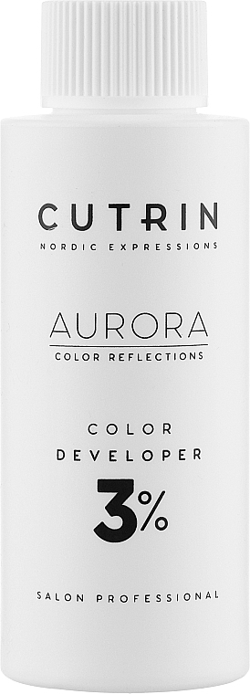 Купить Cutrin Aurora Color Developer - Окислитель 10 vol 3% 60 мл Артикул: 000014783 Фото на весь экран №1