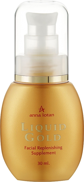 Купити Anna Lotan Liquid Gold Facial Replenishing Supplement - Золоті краплі для обличчя 30 мл Артикул: 000008082 Фото повноекранне №1