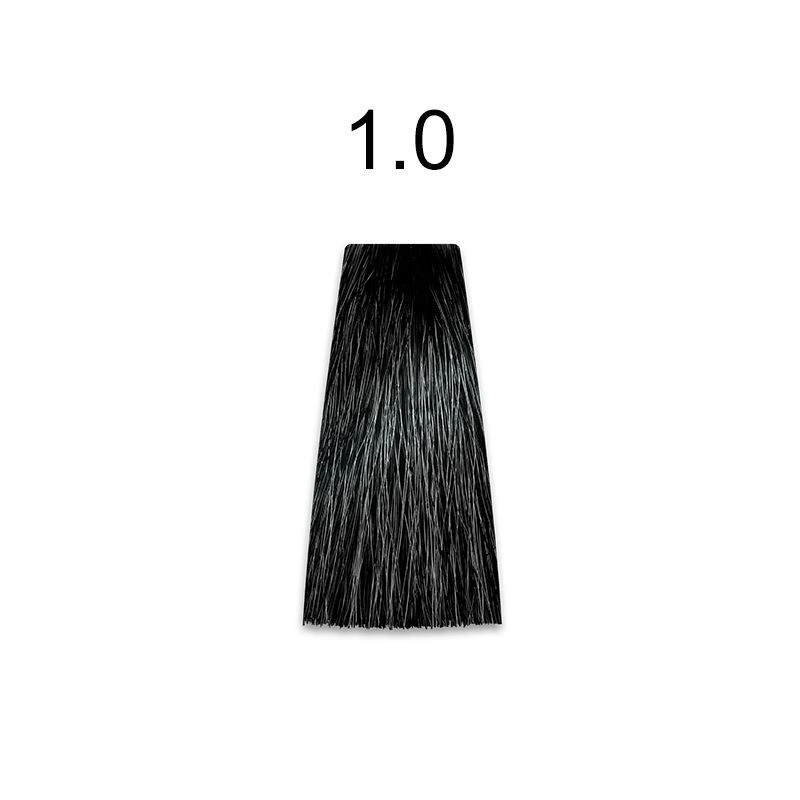 Купити MIRELLA Rpofessional Royal Jelly Color - Стійка крем-фарба для волосся 100 мл 1.0 чорний Артикул: 000015346 Фото повноекранне №1