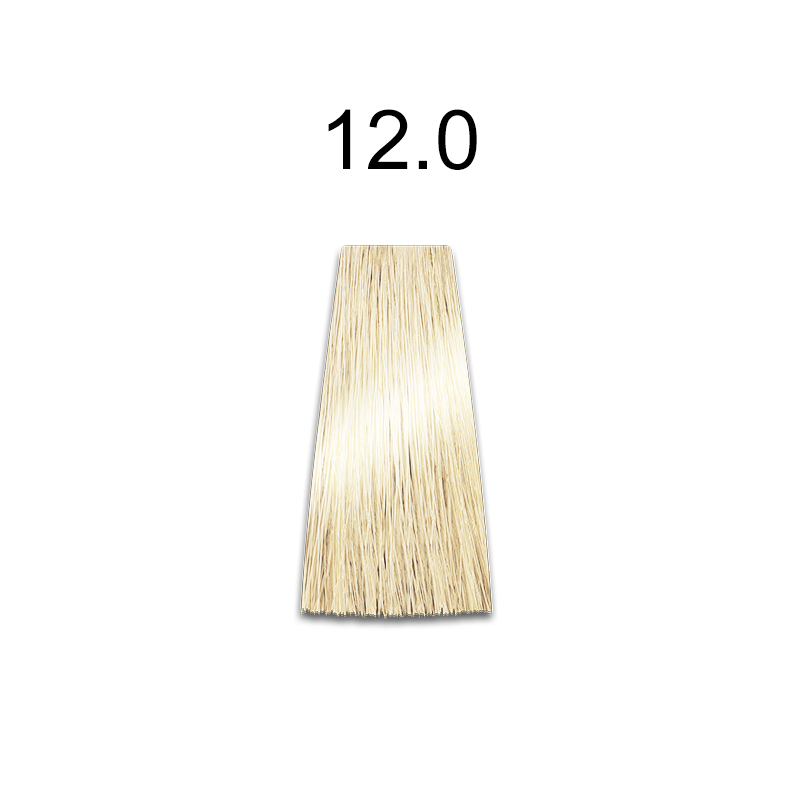 Купити MIRELLA Rpofessional Royal Jelly Color - Стійка крем-фарба для волосся 100 мл 12.0 ультра-світлий блондин натуральний Артикул: 000015324 Фото повноекранне №1