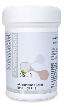 Купити ONmacabim Dm Bio-Lift MOISTURIZING CREAM - Зволожувальний крем (SPF 15) 200 мл 200 мл Артикул: 000006170 Фото повноекранне №1
