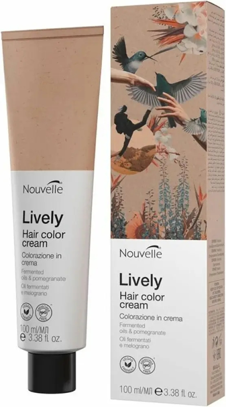 Купить Nouvelle LIVELY Hair Color Крем-краска для волос без аммиака .00 осветительный усилитель Артикул: 000015382 Фото на весь экран №1