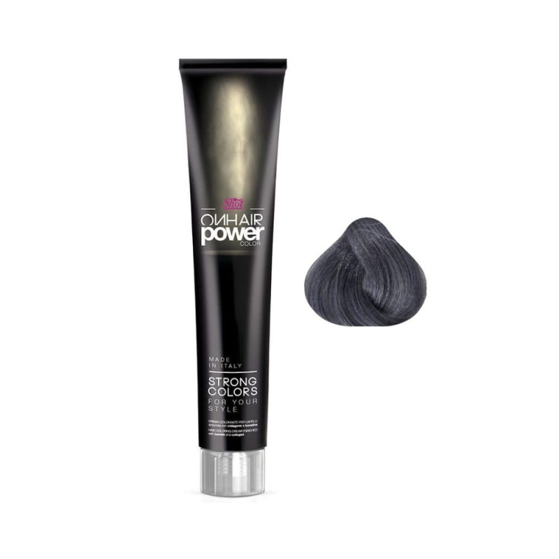 Купити Shot On Hair Power Color - Крем-фарба для волосся 100 мл Сірий Артикул: 000015985 Фото повноекранне №1