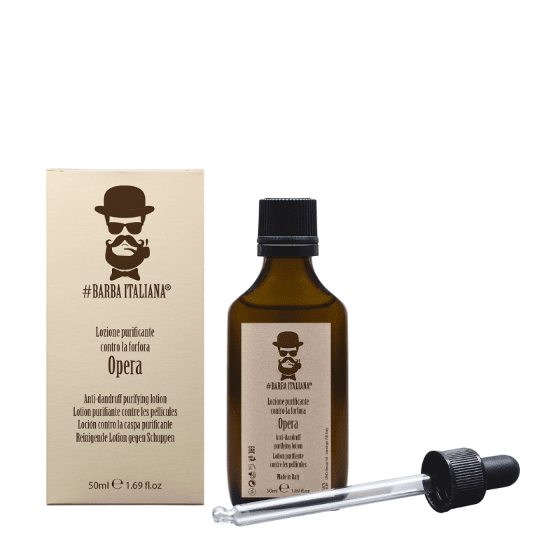 Купить Barba Italiana Opera - Очищающий лосьон от перхоти 50 мл Артикул: 000015922 Фото на весь экран №1