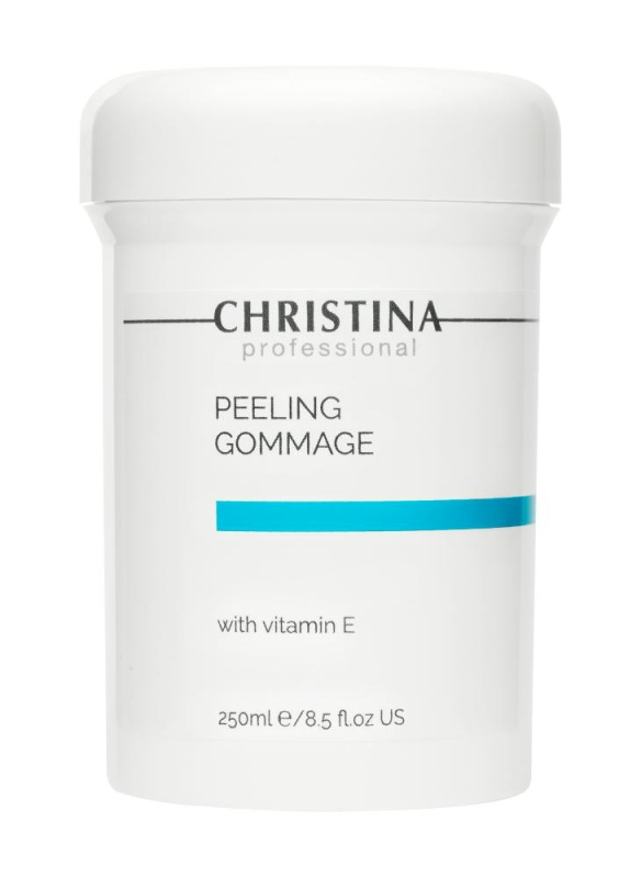 Купити CHRISTINA  Peeling Gommage with vitamin E - Пілінг гоммаж із вітаміном Е для всіх типів шкіри 250 мл Артикул: 000001580 Фото повноекранне №1