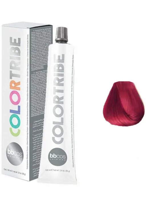 Купить BBcos Colortribe Direct Coloring Cream - Краска для волос прямого окрашивания Red Артикул: 000014077 Фото на весь экран №1