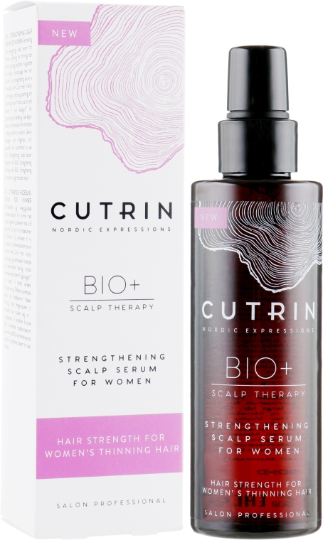 Купити Cutrin Bio+ Strengthening Scalp Serum - Зміцнююча сироватка для шкіри голови 100 мл Артикул: 000014594 Фото повноекранне №1