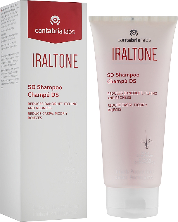 Купити Cantabria Labs Iraltone SD Shampoo - Шампунь проти лупи та себореї 200 мл Артикул: 000013970 Фото повноекранне №1