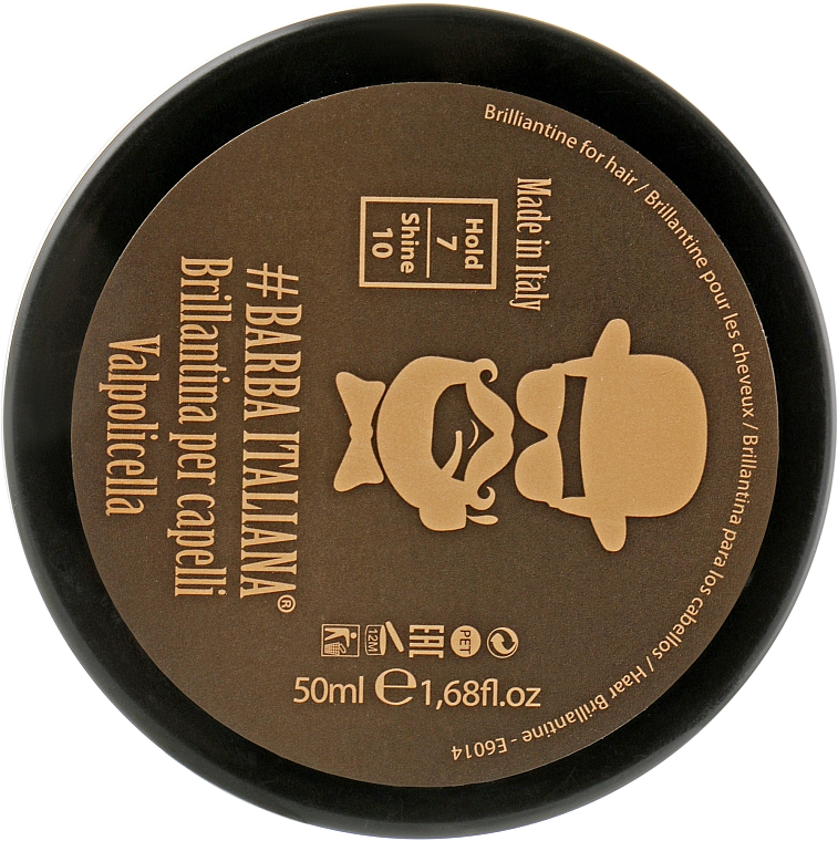 Купити Barba Italiana Valpolicella Brillance Gel - Бріолін для волосся 50 мл Артикул: 000011635 Фото повноекранне №1