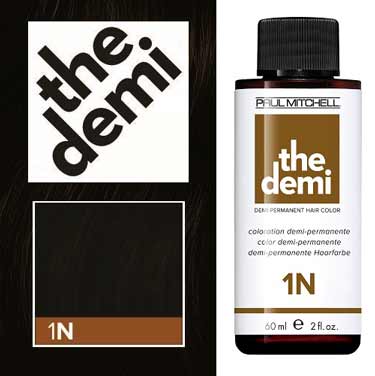 Купити Paul Mitchell The Demi - Тонуюча фарба для волосся 60 мл 1N - Чорний Артикул: 000006808 Фото повноекранне №1