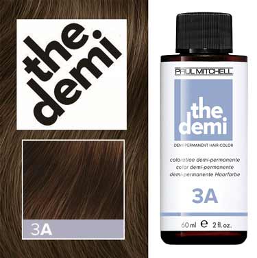 Купити Paul Mitchell The Demi - Тонуюча фарба для волосся 60 мл 3А - Попелястий темно-коричневий Артикул: 000006810 Фото повноекранне №1