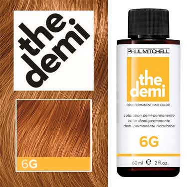 Купить Paul Mitchell The Demi - Тонирующая краска для волос 60 мл 6G - Золотистый темный блондин Артикул: 000006821 Фото на весь экран №1