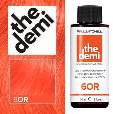 Купить Paul Mitchell The Demi - Тонирующая краска для волос 60 мл 6OR - Медно-красный темный блондин Артикул: 000006823 Фото на весь экран №1